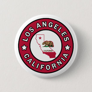 Los Angeles California Pinback Button