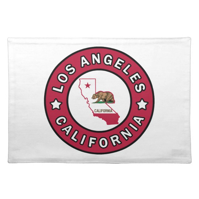 Los Angeles California Placemat (Front)