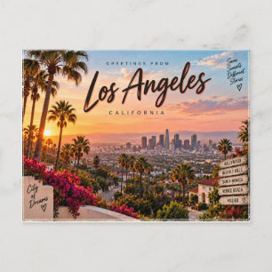 Los Angeles California Postcard