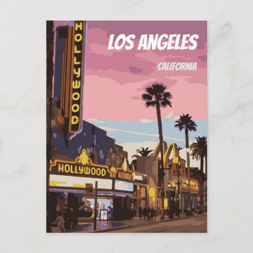 Los Angeles California Postcard