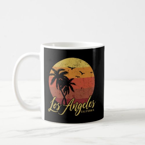 Los Angeles California Retro Vintage Gift Coffee Mug