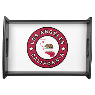 Los Angeles California Serving Tray