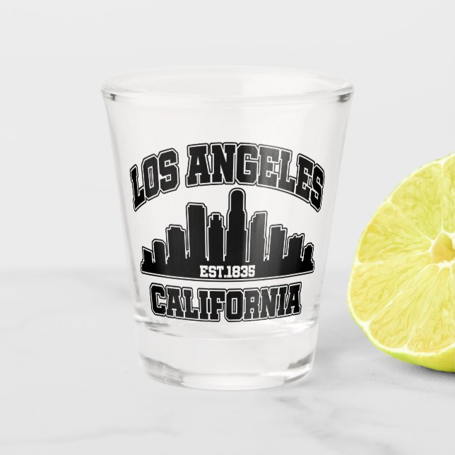 Los Angeles,California Shot Glass (Front)