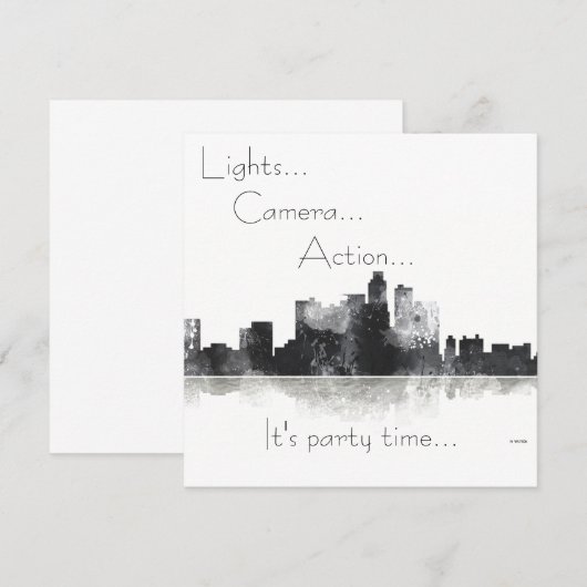 LOS ANGELES, CALIFORNIA SKYLINE (Front/Back)