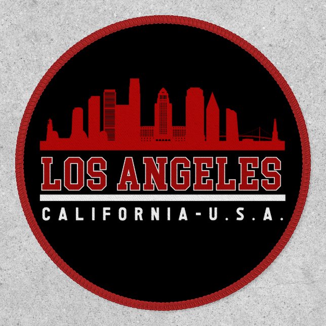 Los Angeles California Skyline Patch (Front)