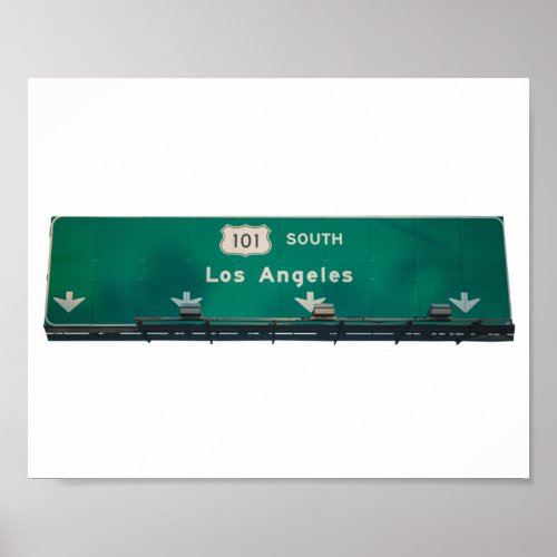 Los Angeles California street sign