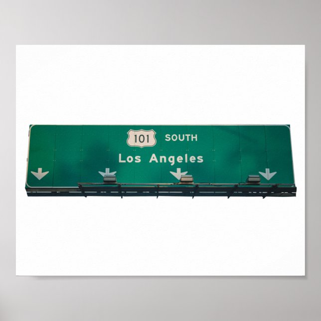 Los Angeles, California street sign (Front)
