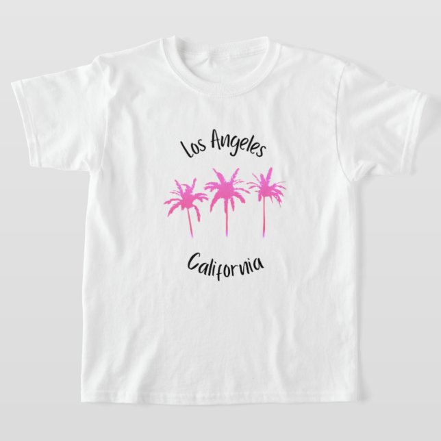 Los Angeles California    T-Shirt (Laydown)