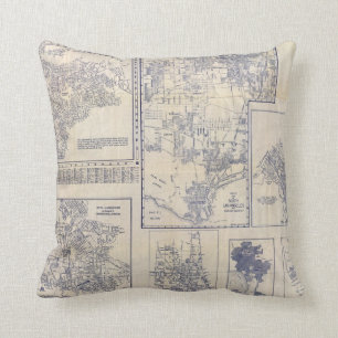 Los Angeles, California Throw Pillow