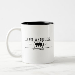 Los Angeles California Two-Tone Coffee Mug