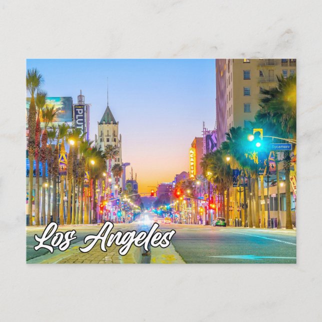 Los Angeles, California, United States Postcard (Front)