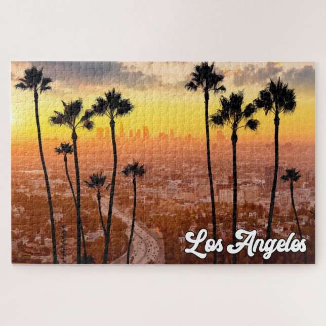 Los Angeles, California, USA Jigsaw Puzzle (Horizontal)