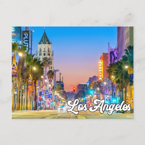 Los Angeles California USA Postcard