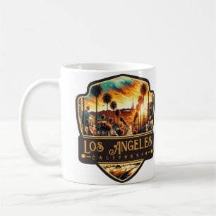 Los Angeles, California Vintage Coffee Mug