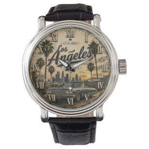 Los Angeles California Vintage Retro Watch