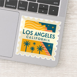 Los Angeles California Vintage Sticker