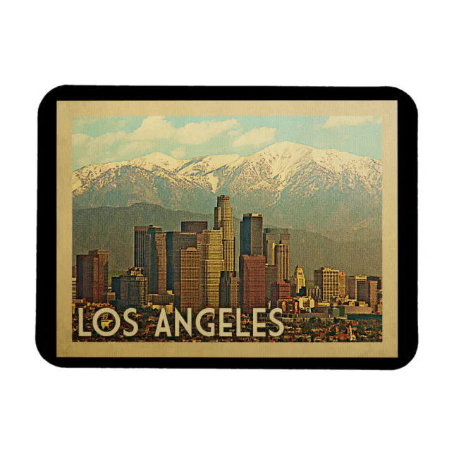 1877 Los Angeles California Vintage Old Panoramic City Map – 20x30 Reproduction Poster