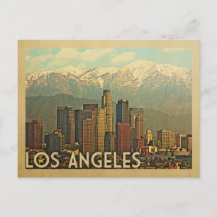 Los Angeles California Vintage Travel Postcard