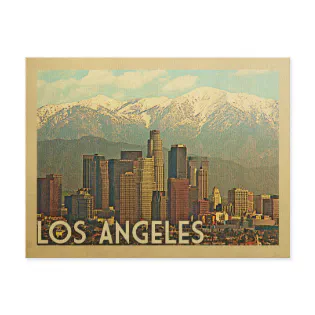 Los Angeles California Vintage Travel Postcard Los Angeles California Vintage Travel Postcard