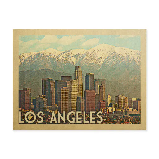 Los Angeles California Vintage Travel Postcard