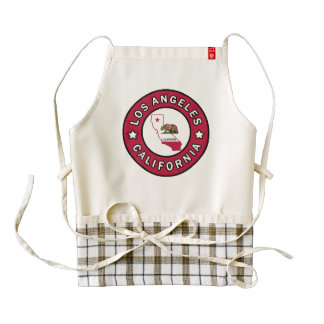 Los Angeles California Zazzle HEART Apron