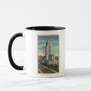 Los Angeles, CaliforniaA View of City Hall Mug