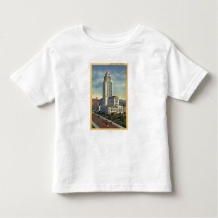 Los Angeles, CaliforniaA View of City Hall Toddler T-shirt