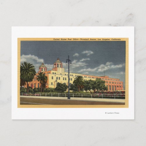 Los Angeles CaliforniaPost Office__Terminal Postcard