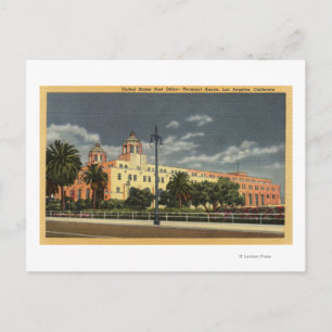 Los Angeles, CaliforniaPost Office--Terminal Postcard