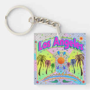 Los Angeles Calm Desire Keychain