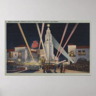 Los Angeles, CAPremier, Carthay Circle Theatre Poster