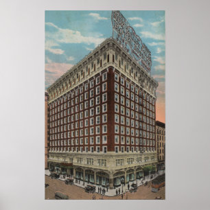 Los Angeles, CAView of the Hotel Rosslyn Poster