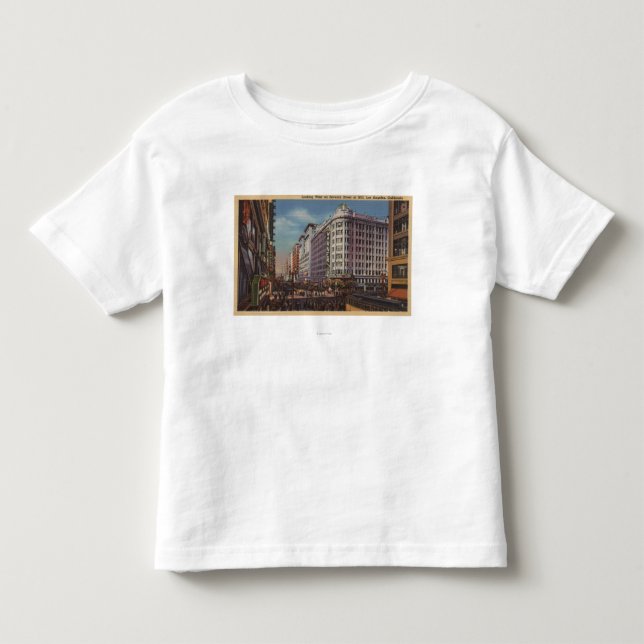 Los Angeles, CAView of Warner Bros. on 7th St. Toddler T-shirt (Front)