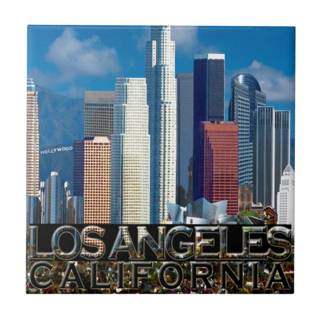 Los Angeles Ceramic Tile (Front)