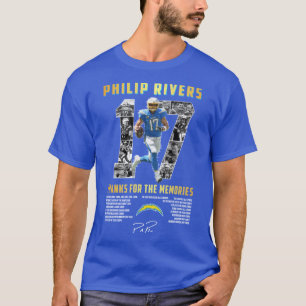 Los Angeles Chrgrs 17 Philip Rivers Thanks For T-Shirt