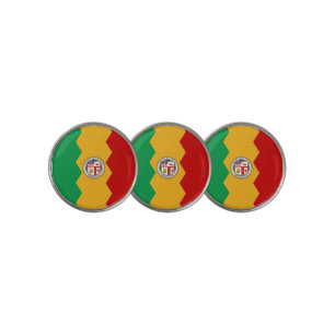 Los Angeles city flag Golf Ball Marker
