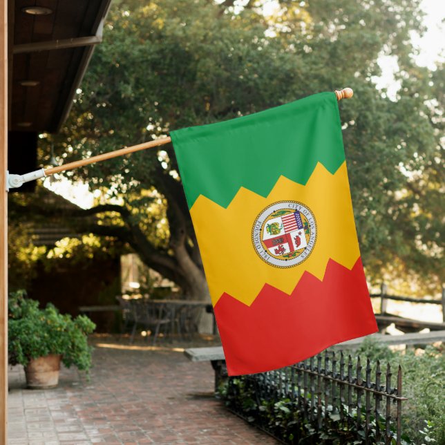Los Angeles City Flag (LA, California) (In SItu)