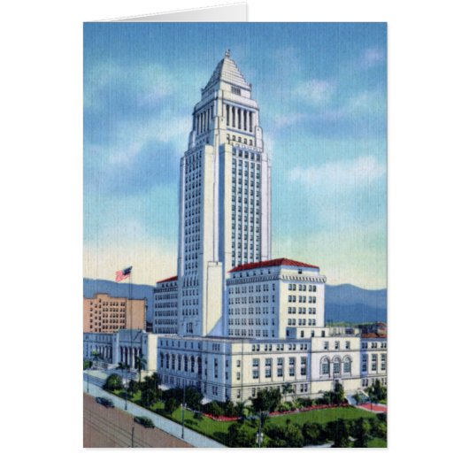 Los Angeles City Hall Cards (Front)
