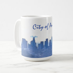 Los Angeles City Scape City of Angels Cup Mug