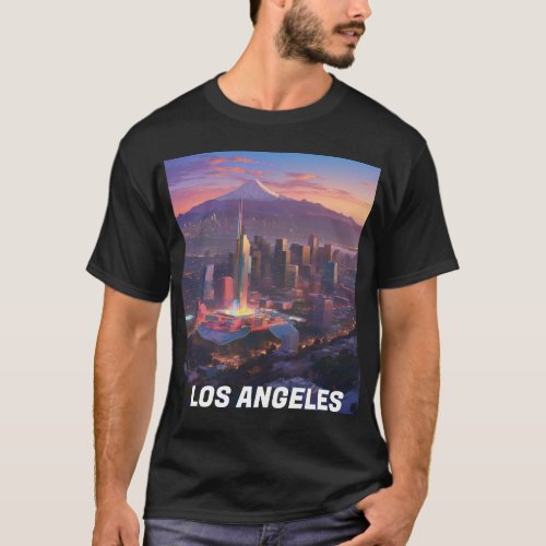 Los Angeles city t_shirt 