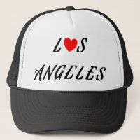 Los Angeles coeur rouge