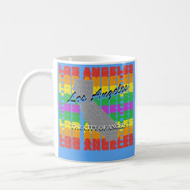 Los Angeles coffee mug  (Left)