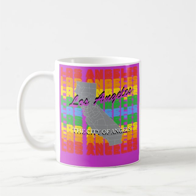 Los Angeles coffee mug  (Left)