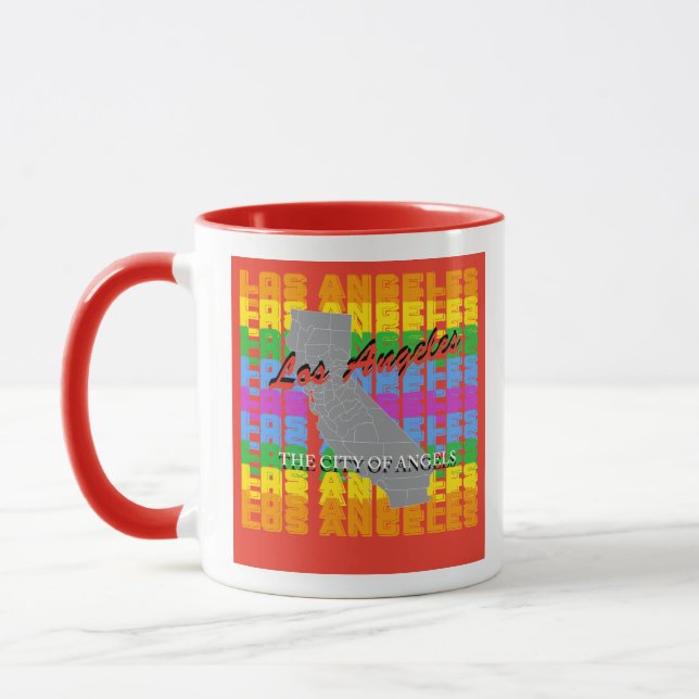 Los Angeles coffee mug  (Left)
