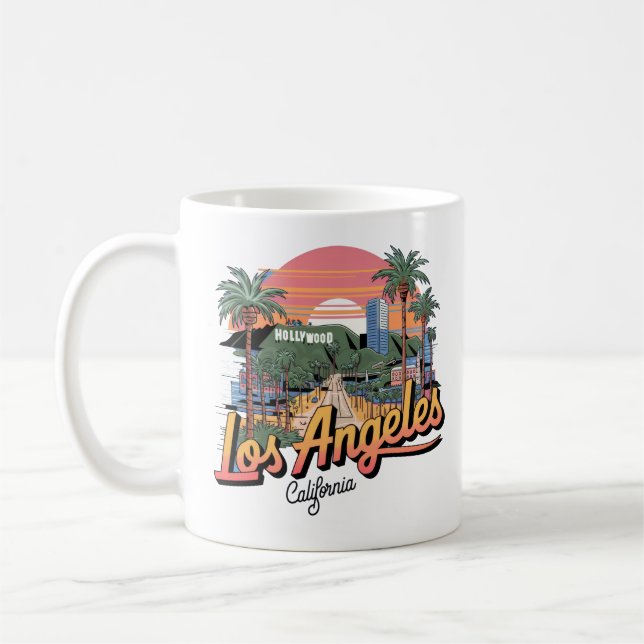 Los Angeles Coffee Mug (Left)