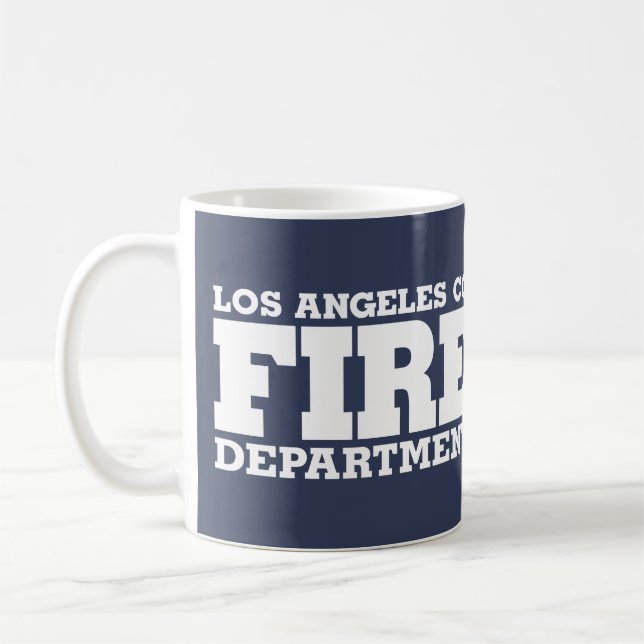 Los Angeles County Fire Department Battalion 2 Mug (Left)