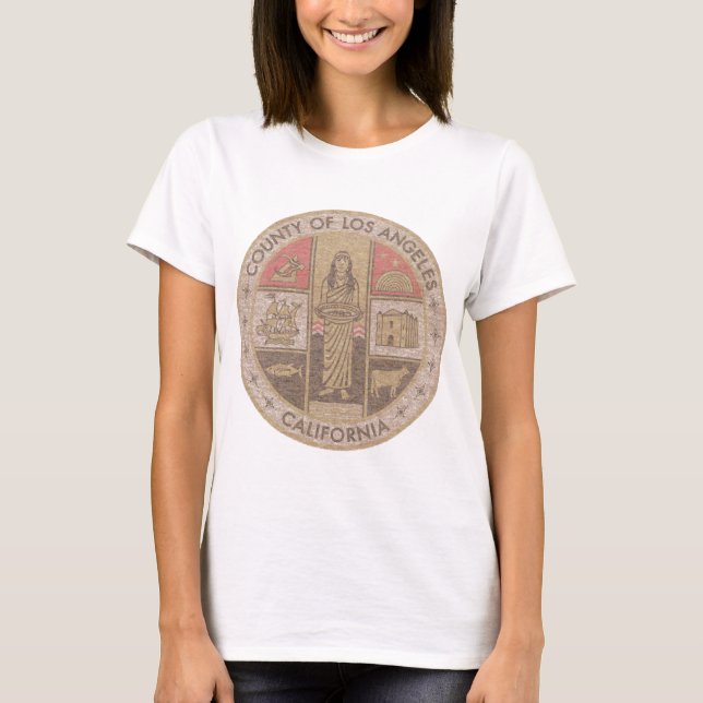 Los Angeles County Seal T-Shirt (Front)