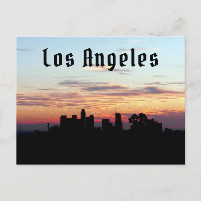 Los Angeles - customizable Postcard (Front)
