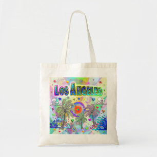 Los Angeles Deep Dream Tote Bag