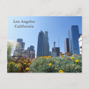 Los Angeles Downtown View Postcard! Postcard